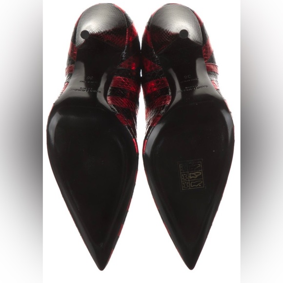 Saint Laurent snakeskin booties - Picture 4 of 4
